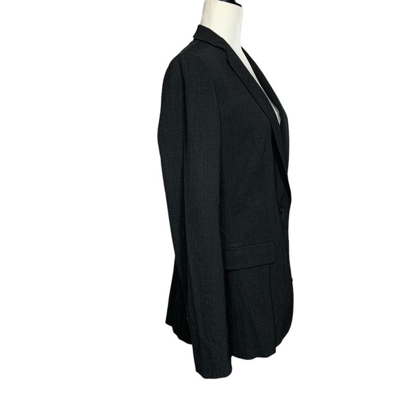 dolce & Gabbana Dark Gray Virgin Wool Blend Women Blazer - Picture 3 of 15